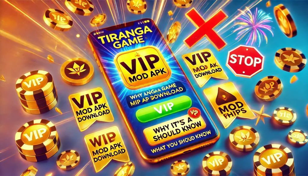 Tiranga Game VIP Mod Apk Download: Why It’s a Risky Move and What You Should Know